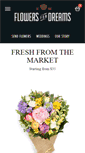 Mobile Screenshot of flowersfordreams.com